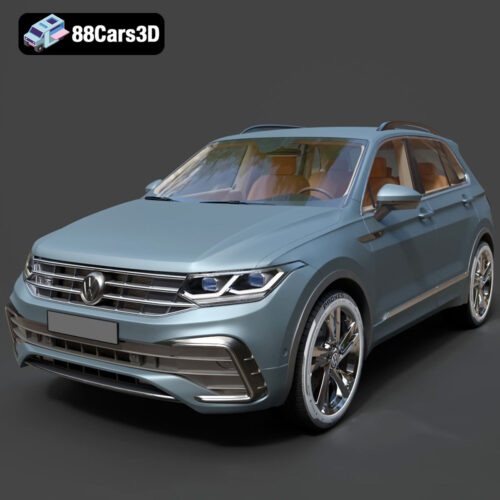 Volkswagen Tiguan 2021 3D Model