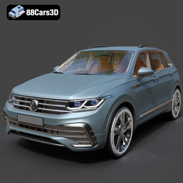 Volkswagen Tiguan 2021 3D Model