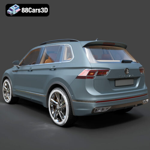 Volkswagen Tiguan 2021 3D Model