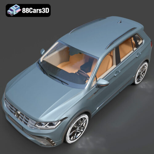 Volkswagen Tiguan 2021 3D Model