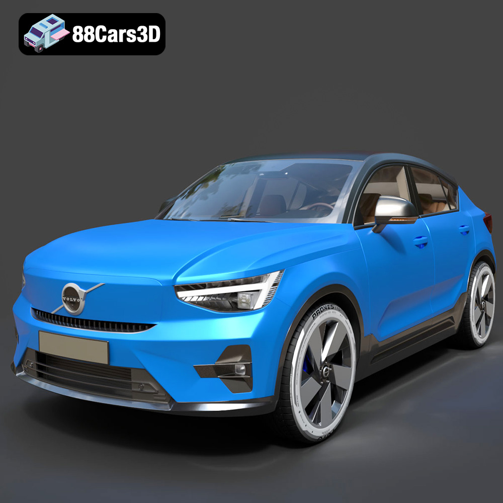Volvo C40 Recharge 3D Model