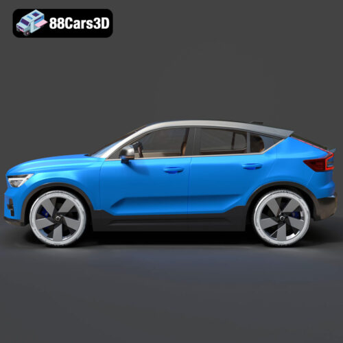 Volvo C40 Recharge 3D Model
