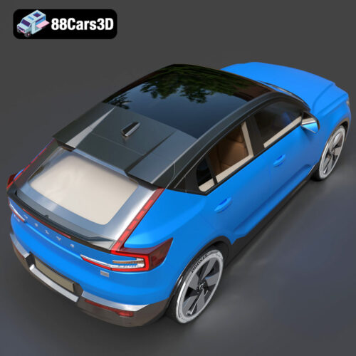 Volvo C40 Recharge 3D Model
