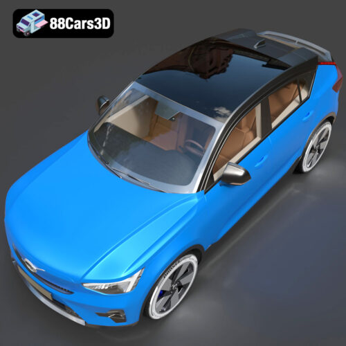 Volvo C40 Recharge 3D Model