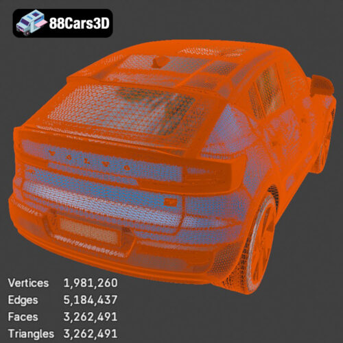 Volvo C40 Recharge 3D Model