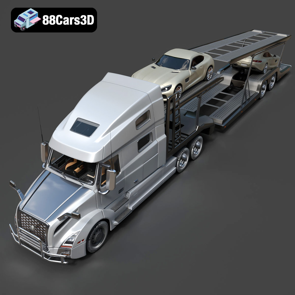 Volvo Trucks Benz GT-001 3D Model