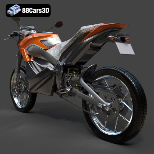 Zero Motorcycles S ZF8.5 3D Model