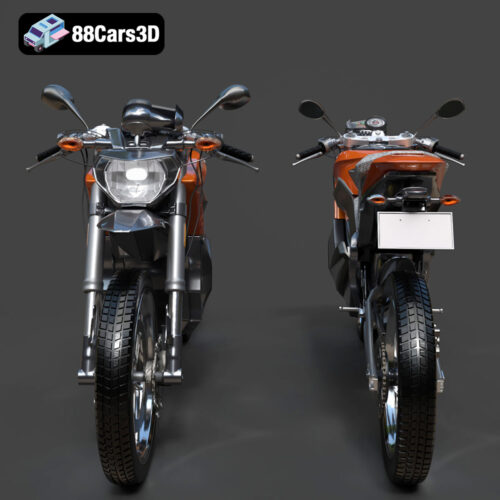 Zero Motorcycles S ZF8.5 3D Model