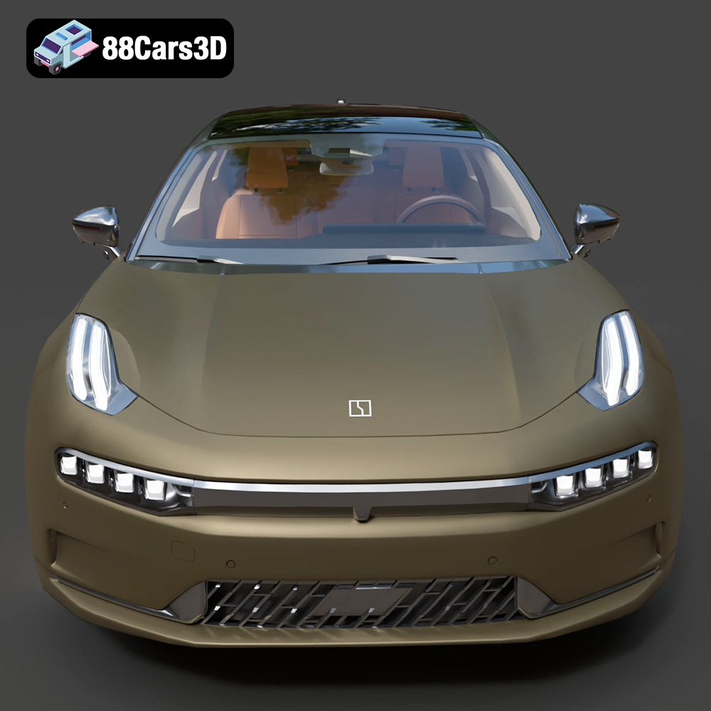 Zeekr 001 3D Model