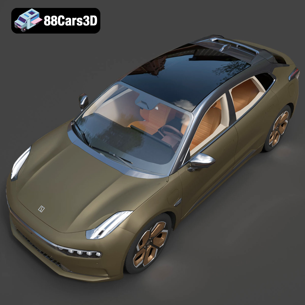 Zeekr 001 3D Model