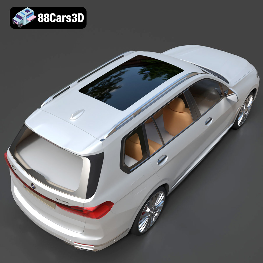 BMW X7 G07 2019 3D Model