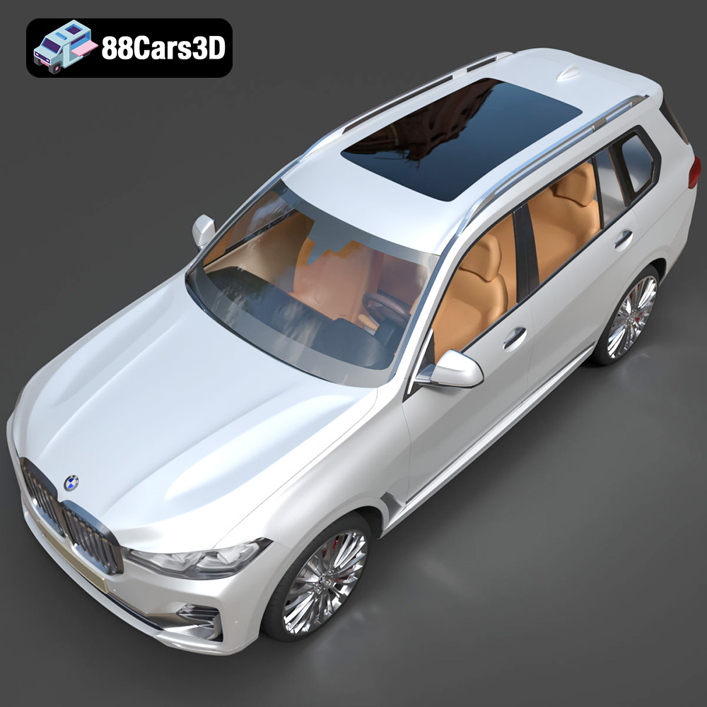 BMW X7 G07 2019 3D Model