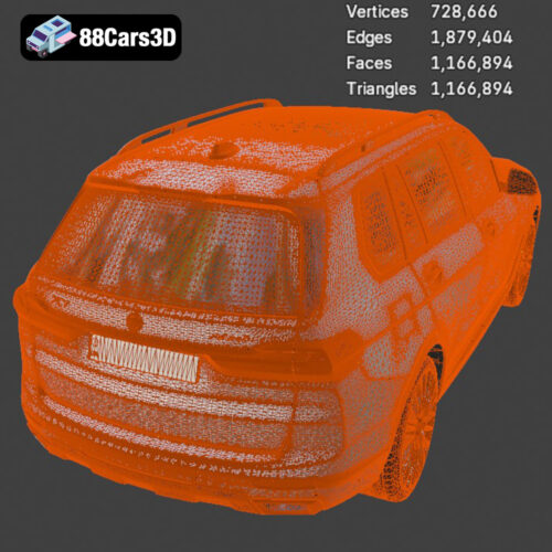 BMW X7 G07 2019 3D Model