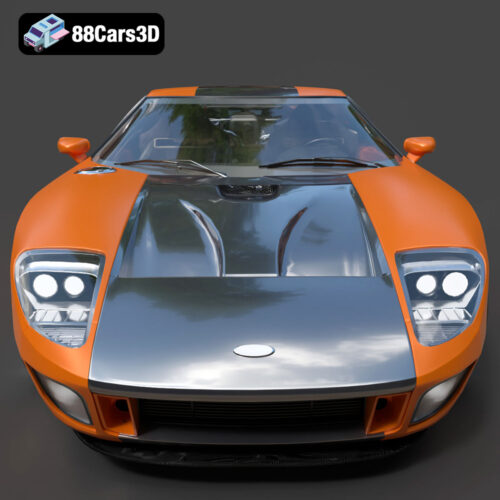 Ford GT 2005 3D Model