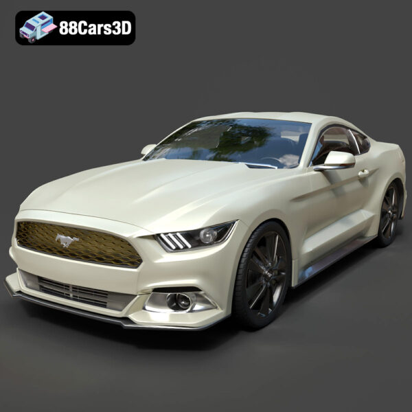Ford Mustang GT 3D Model