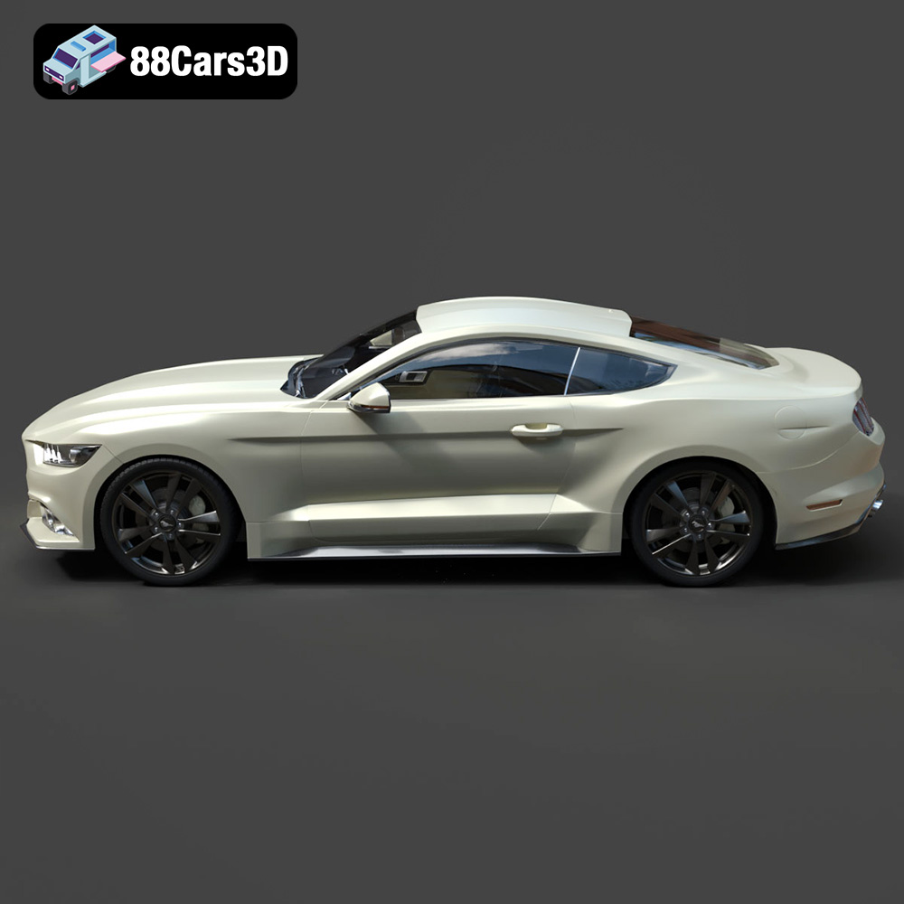 Ford Mustang GT 3D Model