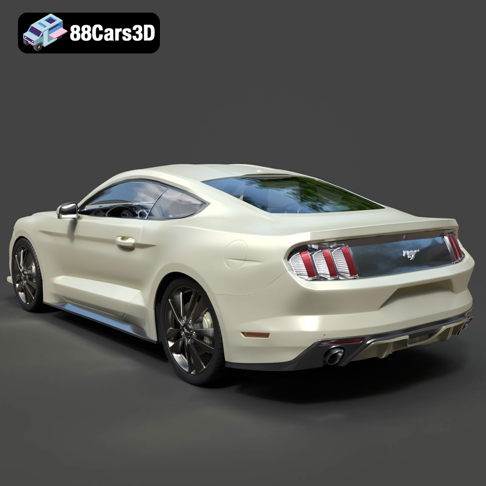 Ford Mustang GT 3D Model