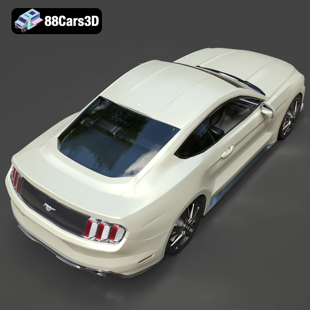 Ford Mustang GT 3D Model