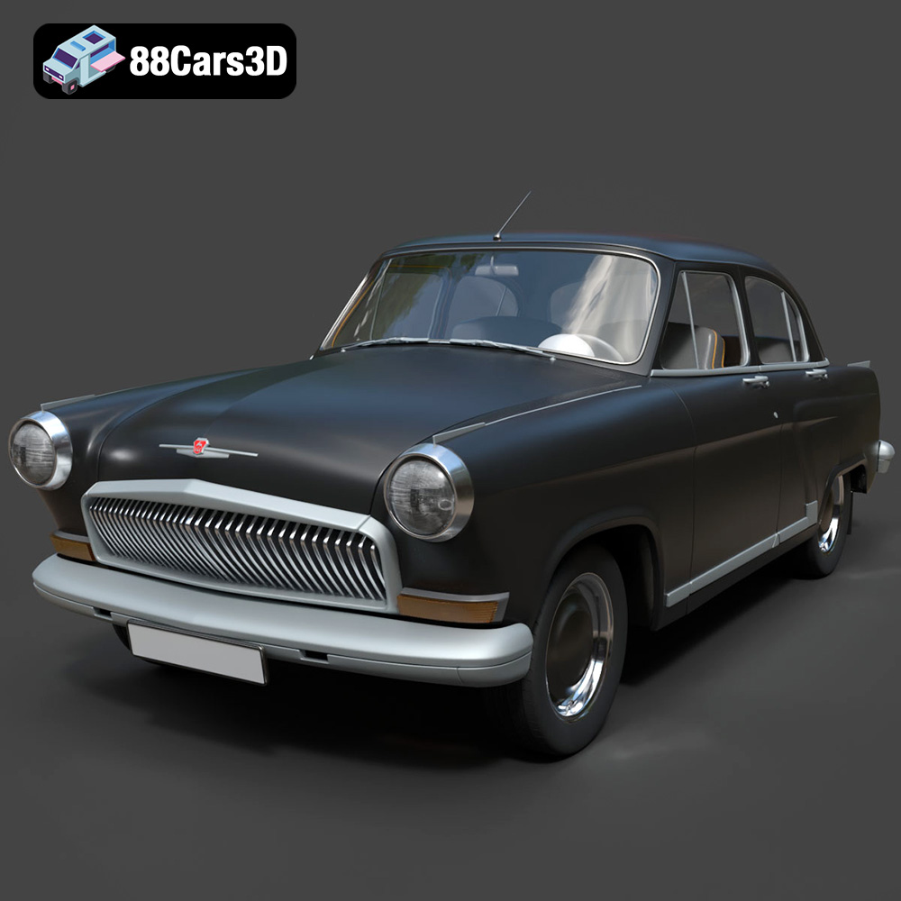 GAZ 21-001 3D Model