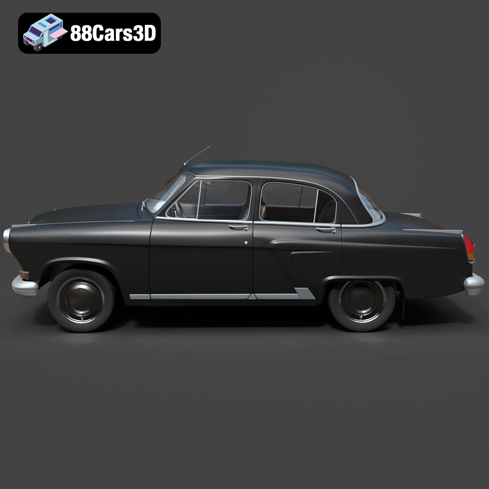 GAZ 21-001 3D Model