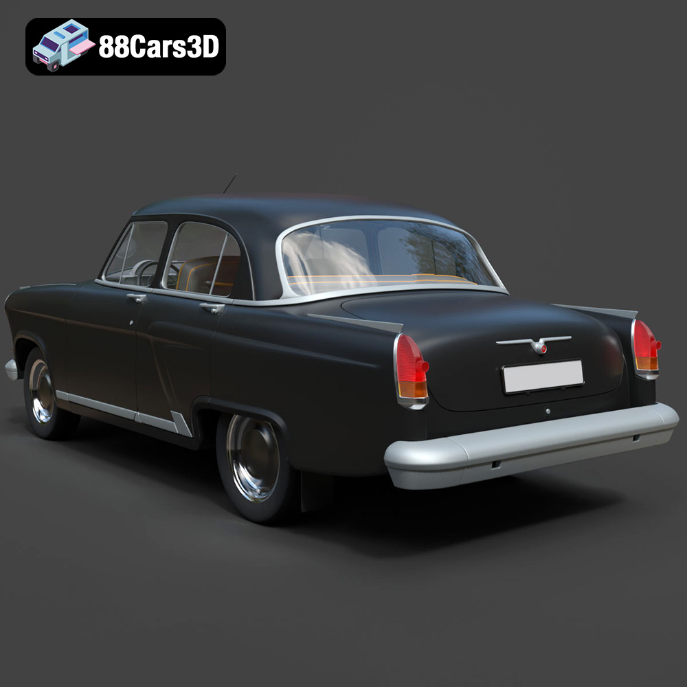 GAZ 21-001 3D Model
