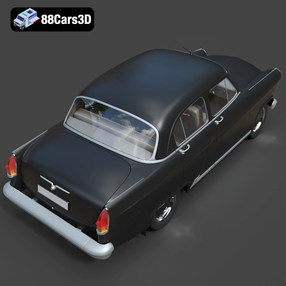 GAZ 21-001 3D Model