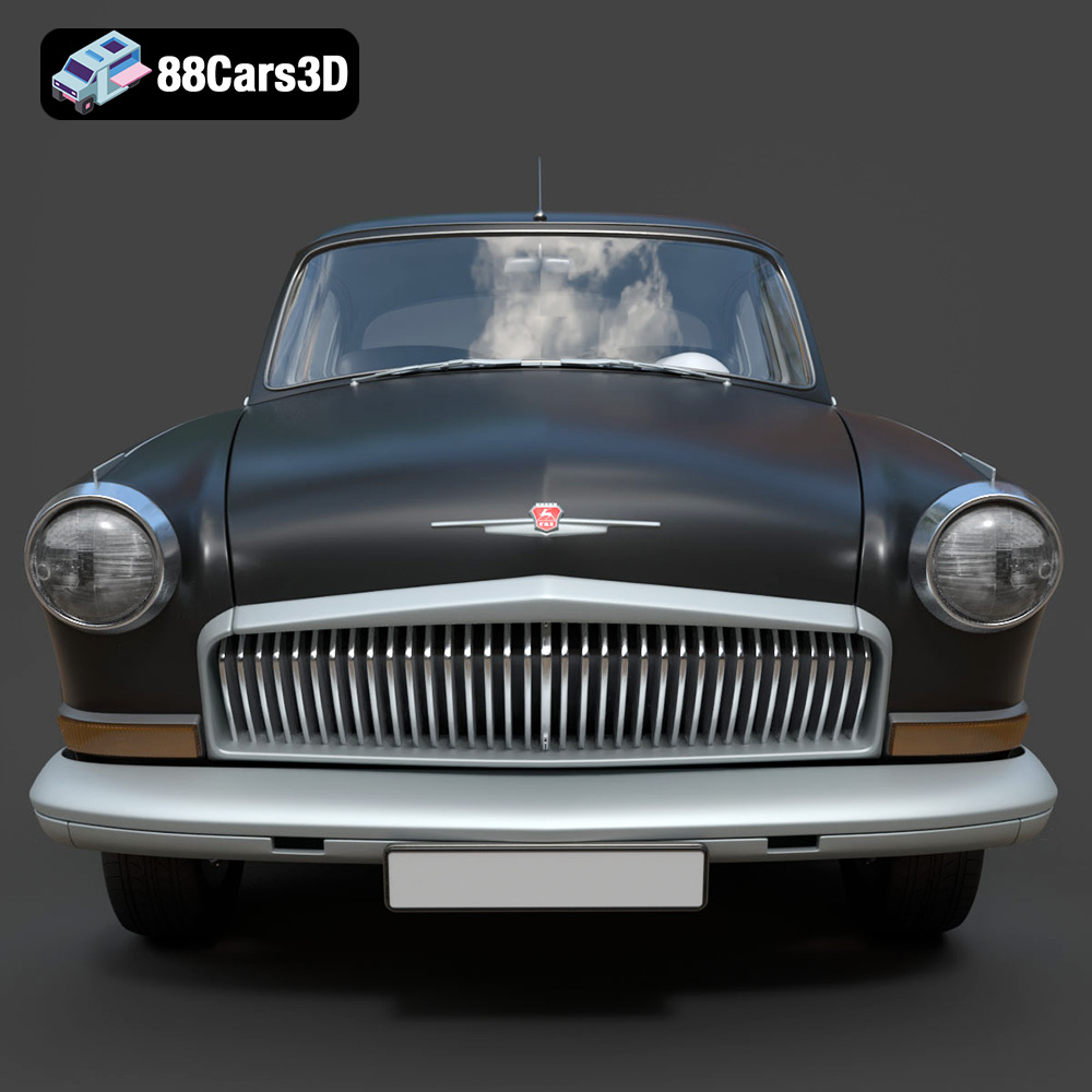 GAZ 21-001 3D Model