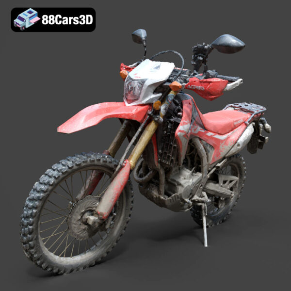 Honda Motorcycle-001 3D Model