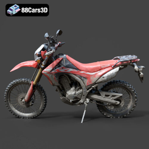 Honda Motorcycle-001 3D Model