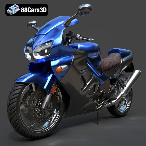 Honda VFR 801-002 3D Model