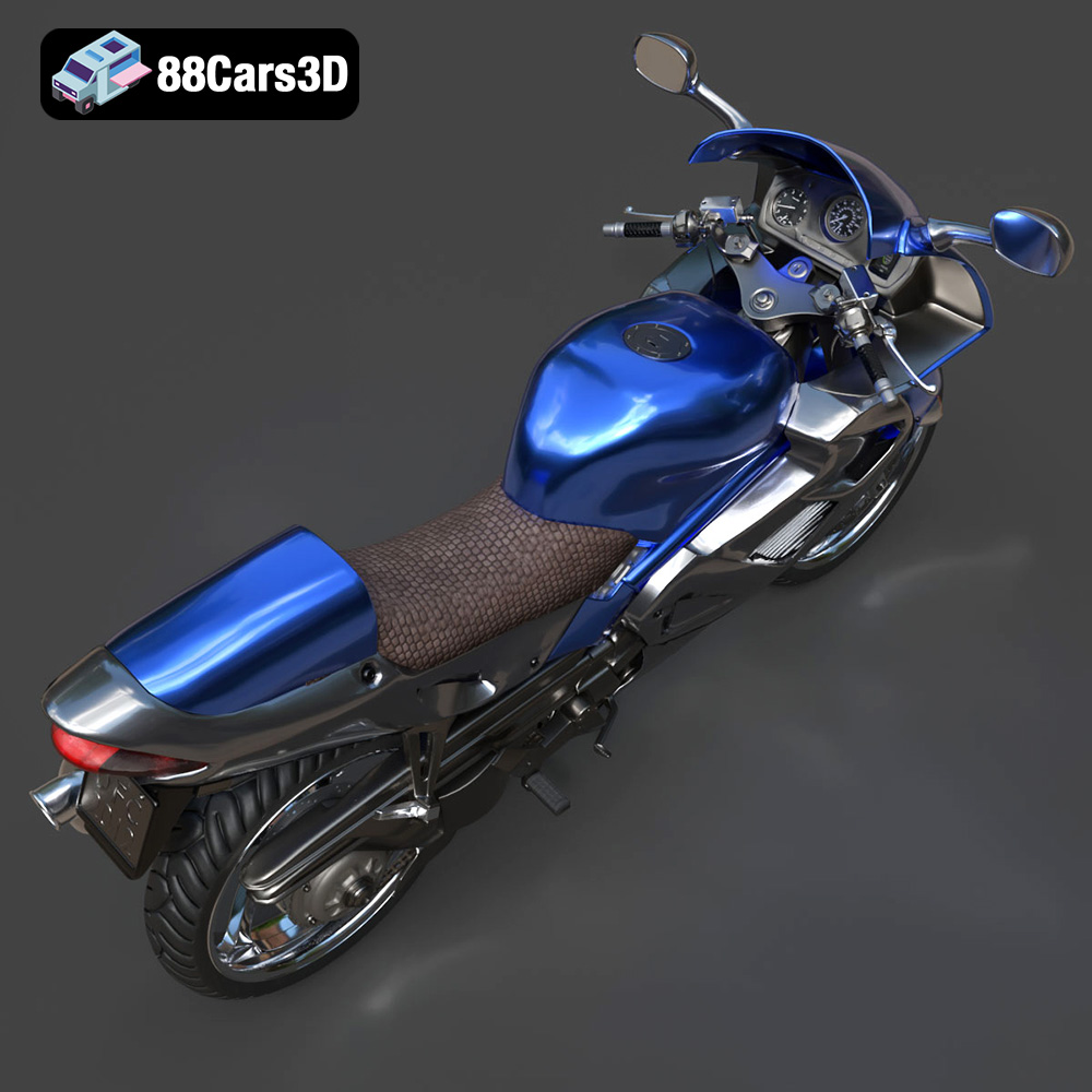 Honda VFR 801-002 3D Model