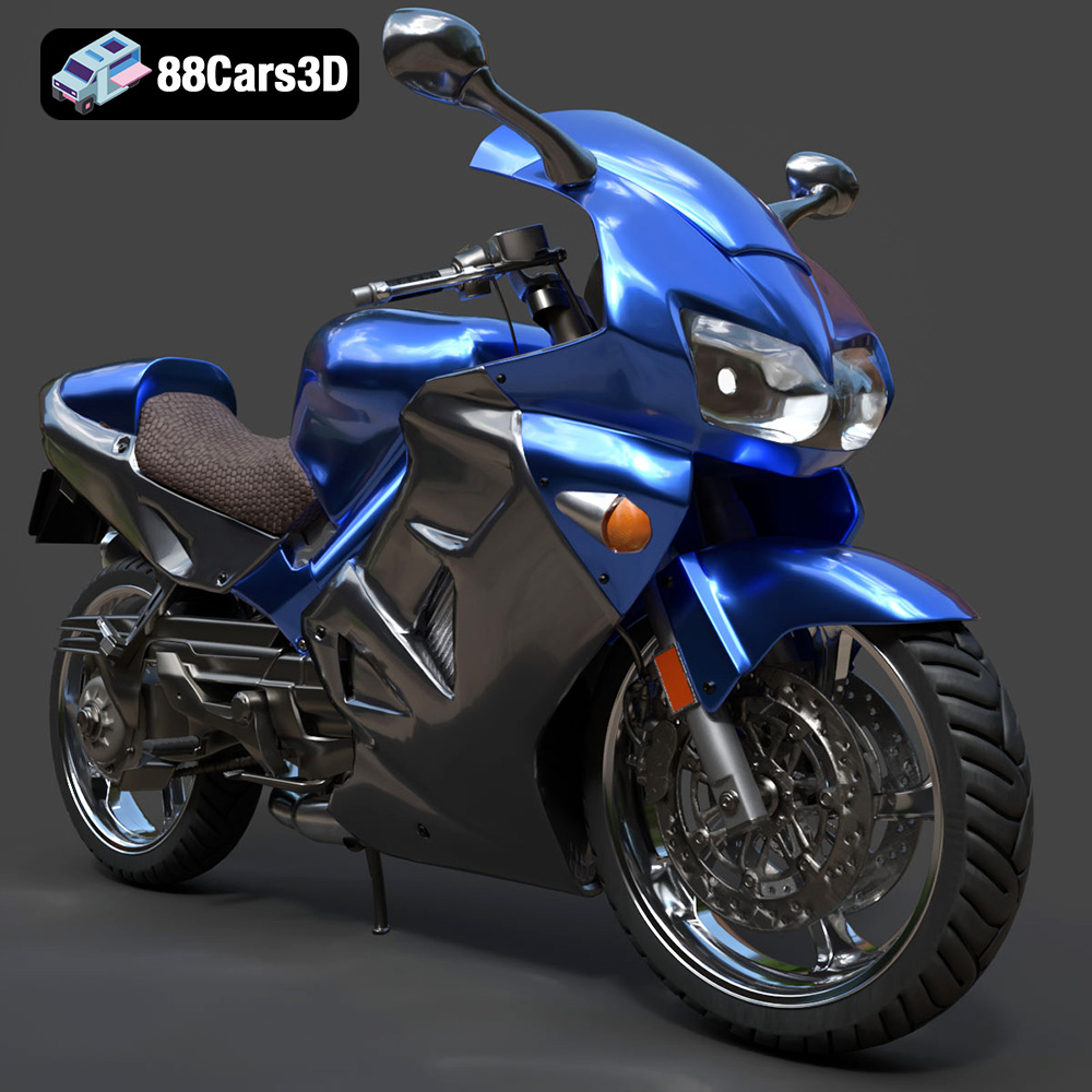 Honda VFR 801-002 3D Model
