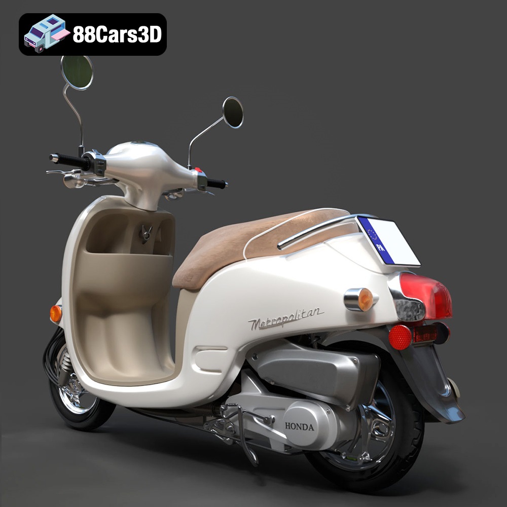 Honda Metropolitan 2013 3D Model