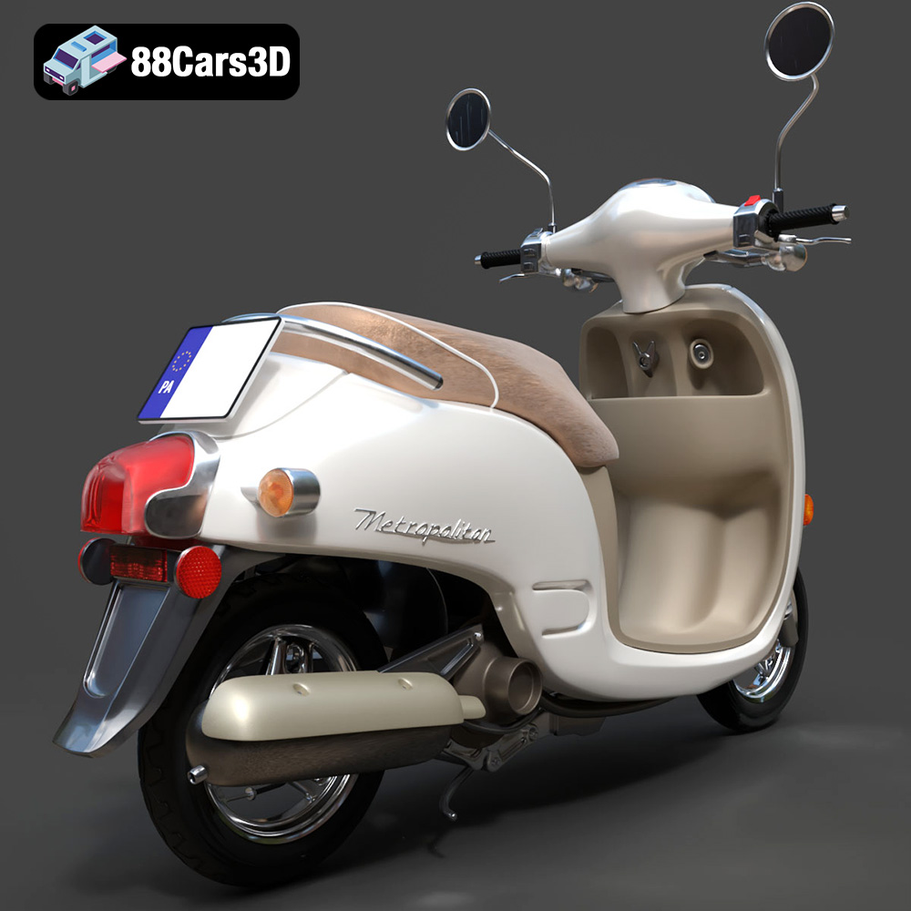 Honda Metropolitan 2013 3D Model