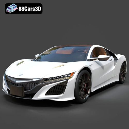 Honda NSX 2017 3D Model
