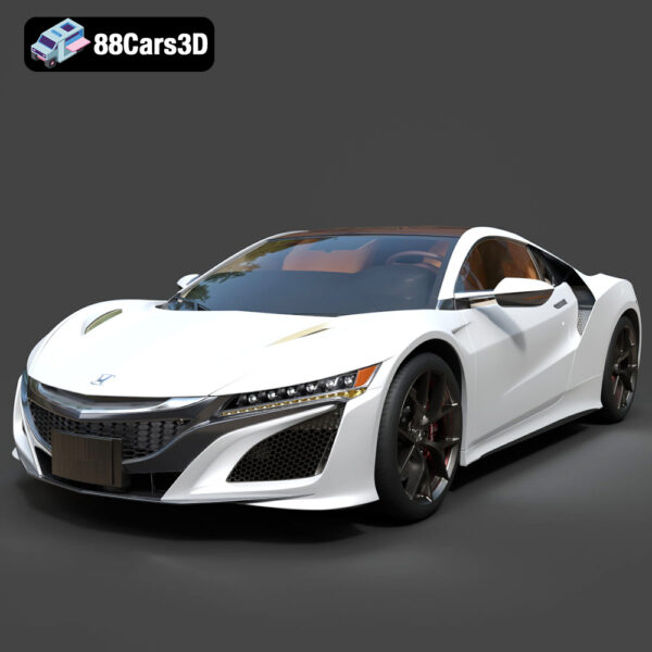 Honda NSX 2017 3D Model