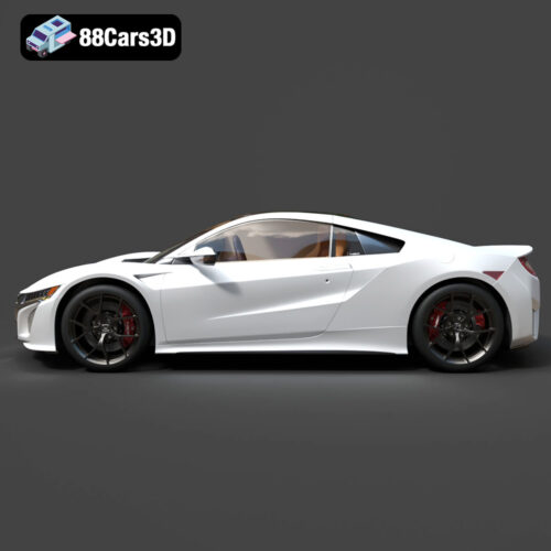 Honda NSX 2017 3D Model