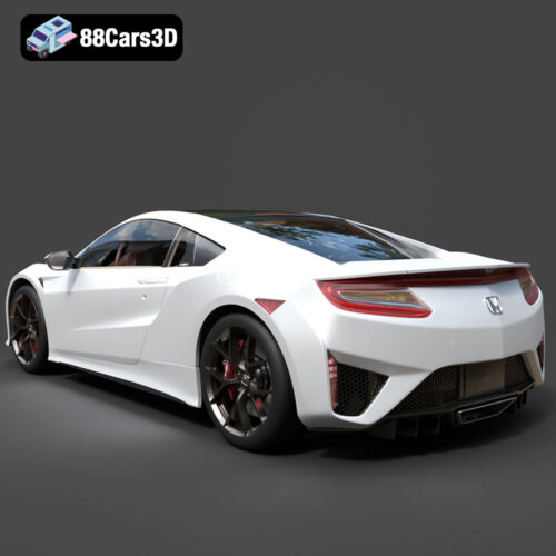 Honda NSX 2017 3D Model