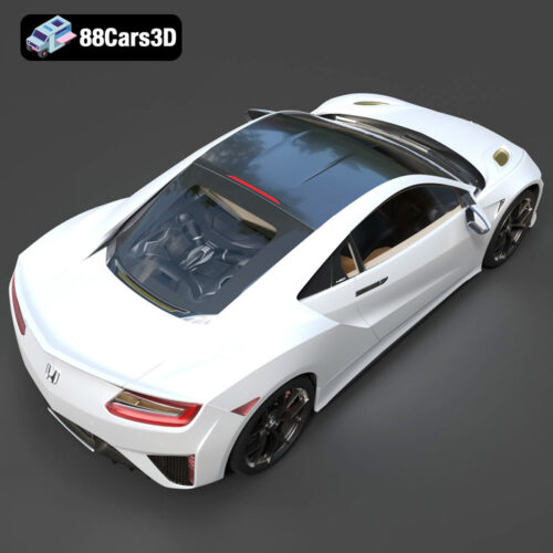 Honda NSX 2017 3D Model
