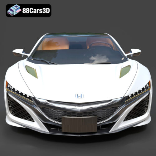 Honda NSX 2017 3D Model
