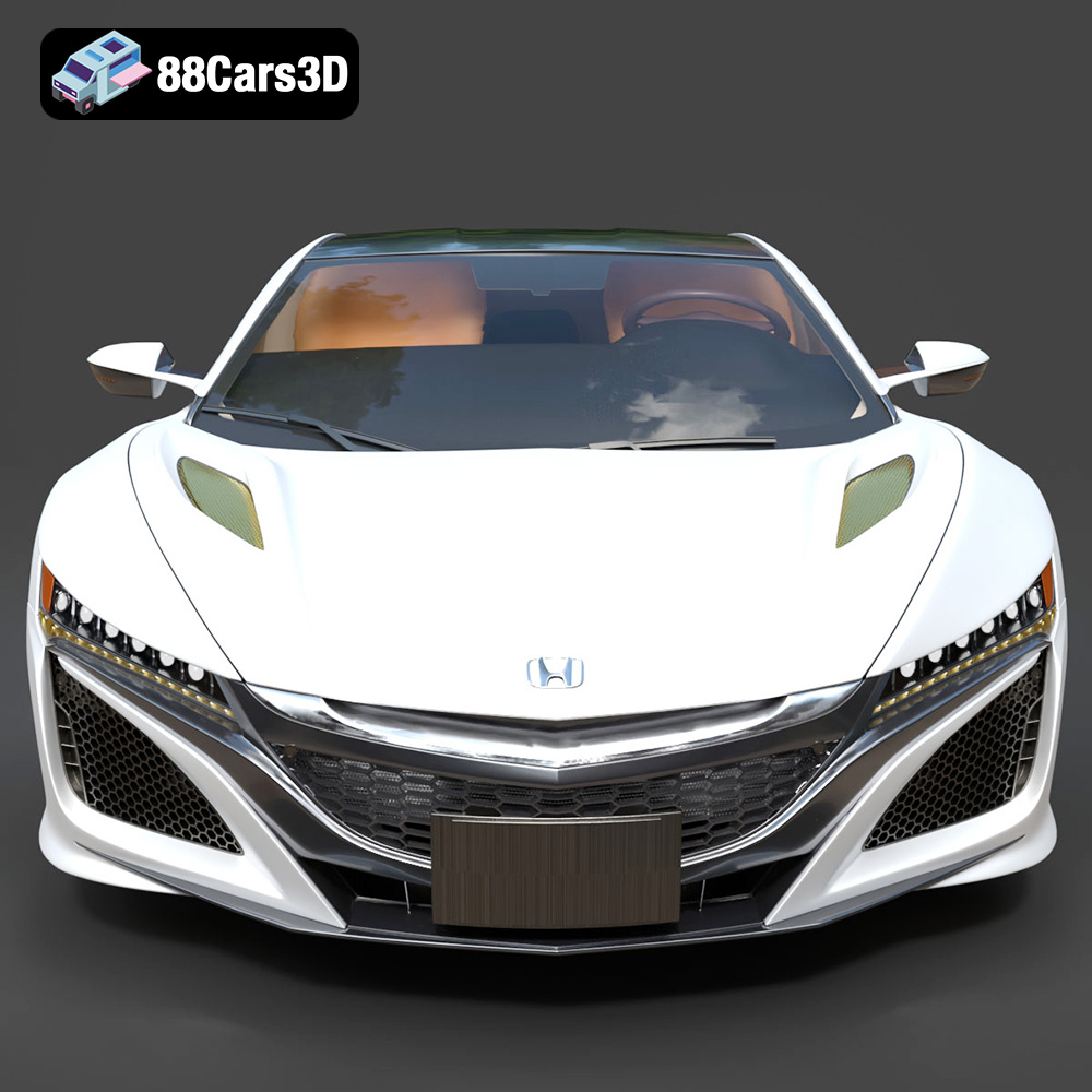 Honda NSX 2017 3D Model