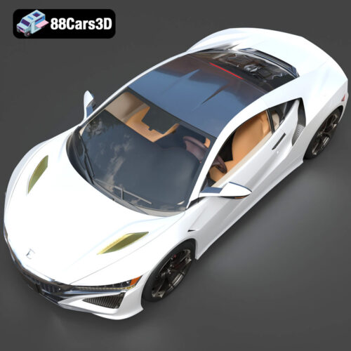 Honda NSX 2017 3D Model