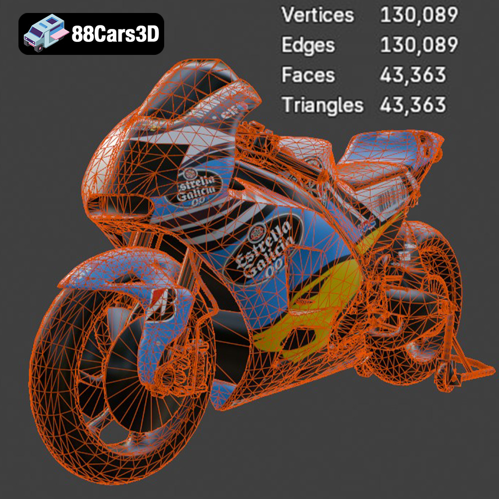 Honda RCV-213-001 3D Model