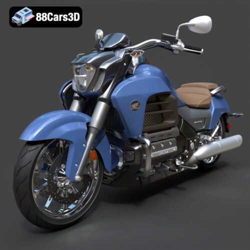Honda Valkyrie GL1800C 2015 3D Model