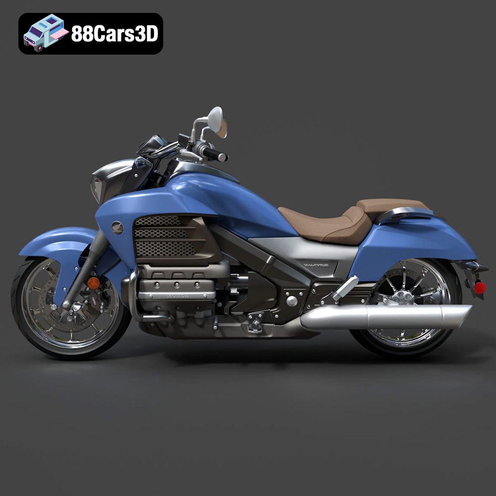 Honda Valkyrie GL1800C 2015 3D Model