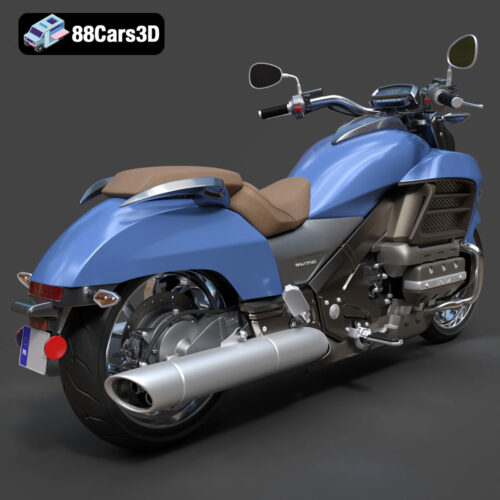 Honda Valkyrie GL1800C 2015 3D Model