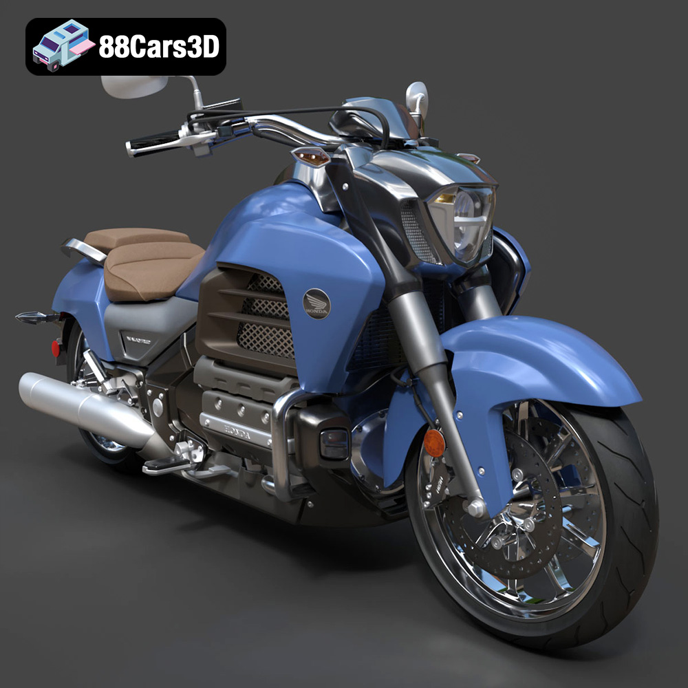 Honda Valkyrie GL1800C 2015 3D Model