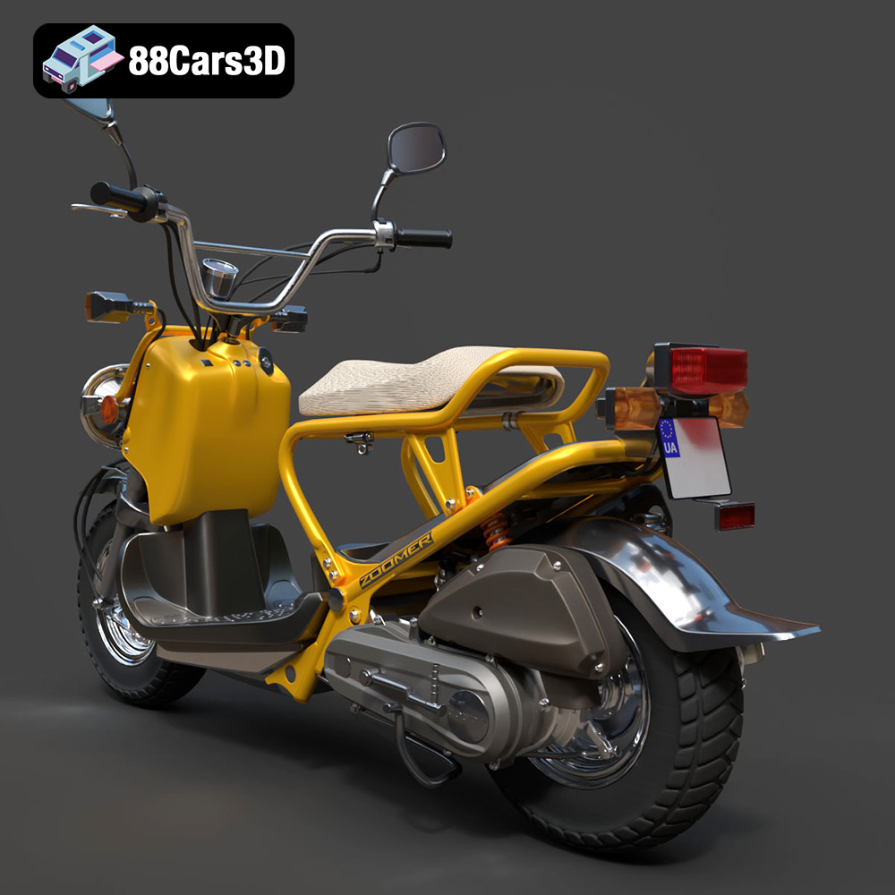 Honda Zoomer 50 2005 3D Model