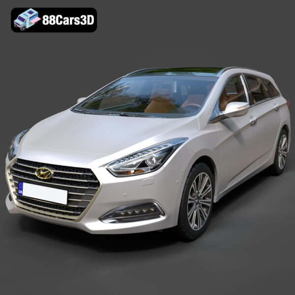 Hyundai i40 Wagon 2015 3D Model