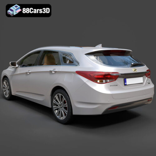 Hyundai i40 Wagon 2015 3D Model